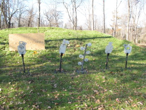 Our Range Iron targets from Salute.